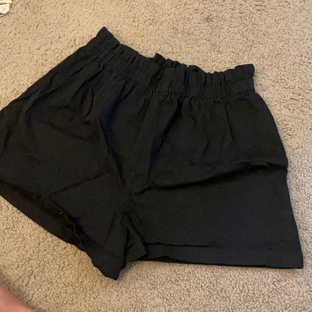 Target Black Paperbag Shorts